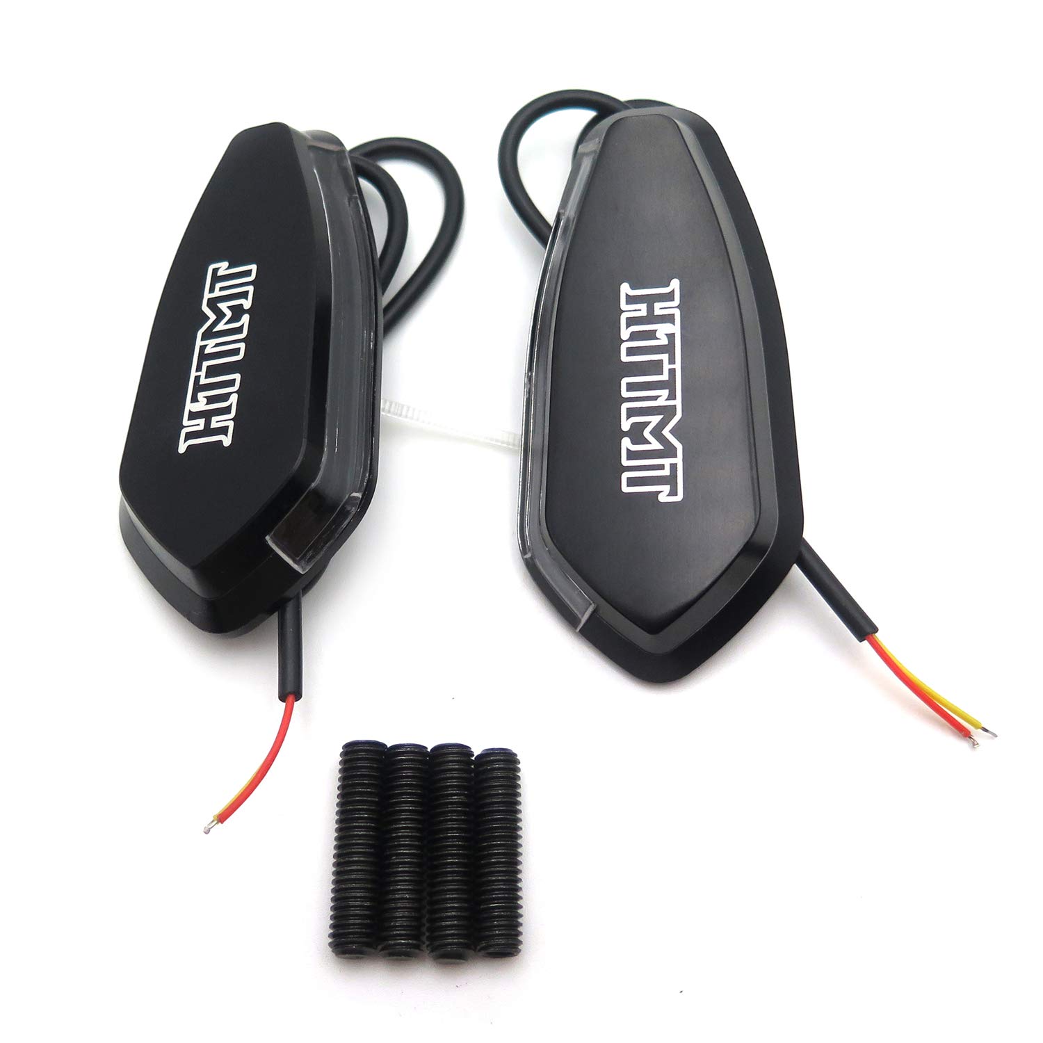 SMT- HTTMT LED Signal Lighting Mirror Block Off Base Plate Black Compatible with 1999-2007 R6 Yzf-R6 Yzfr6 Billet Aluminum Made [P/N: MT222-013A]