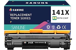 141X Toner Cartridge High Yield Replacement for HP 141A 141X Original Black Toner