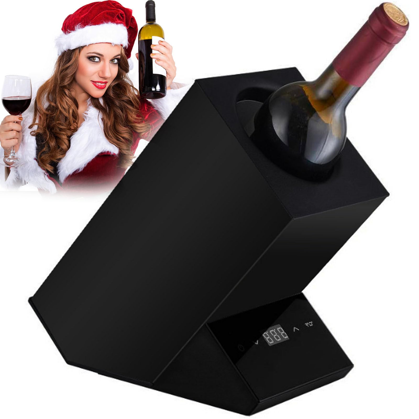Enfriador de vino eléctrico de 750 ml, el regalo ideal para los amantes del vino