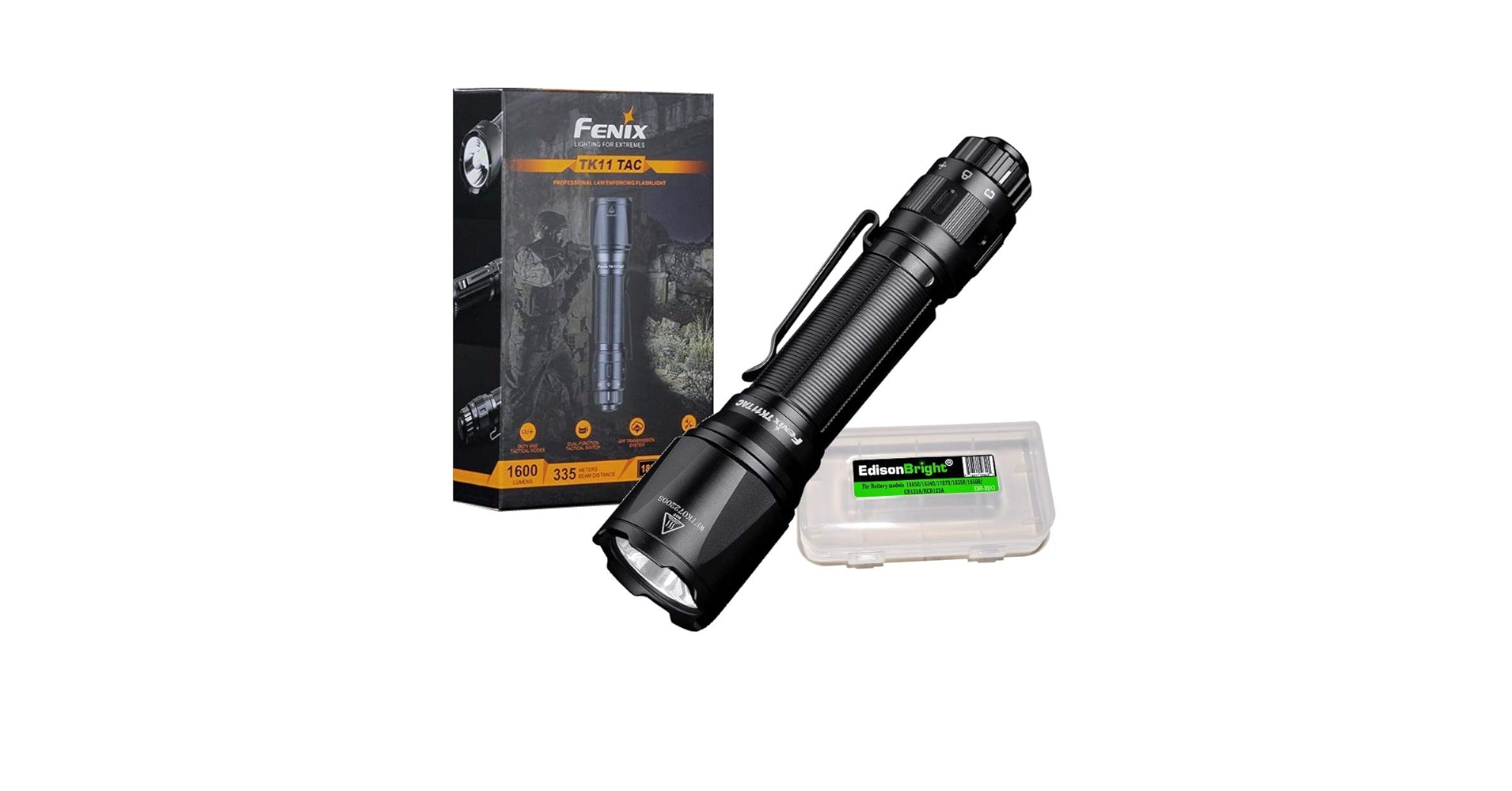 Fenix TK11 TAC 1600ルーメン LED タクティカルライト Fenix TK11 TAC 1600 Lumen LED Tactical Flashlight with