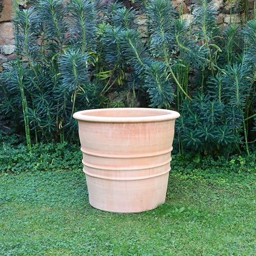 Kreta Keramik handgefertigter Terracotta Pflanzkübel, Blumetöpfe, absolut...