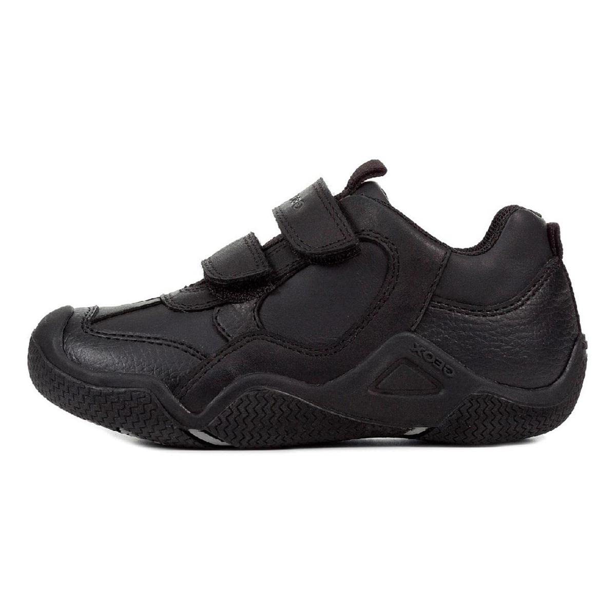 Geox Girl's Jr Wader a Shoes, Black, 1.5 UK Child