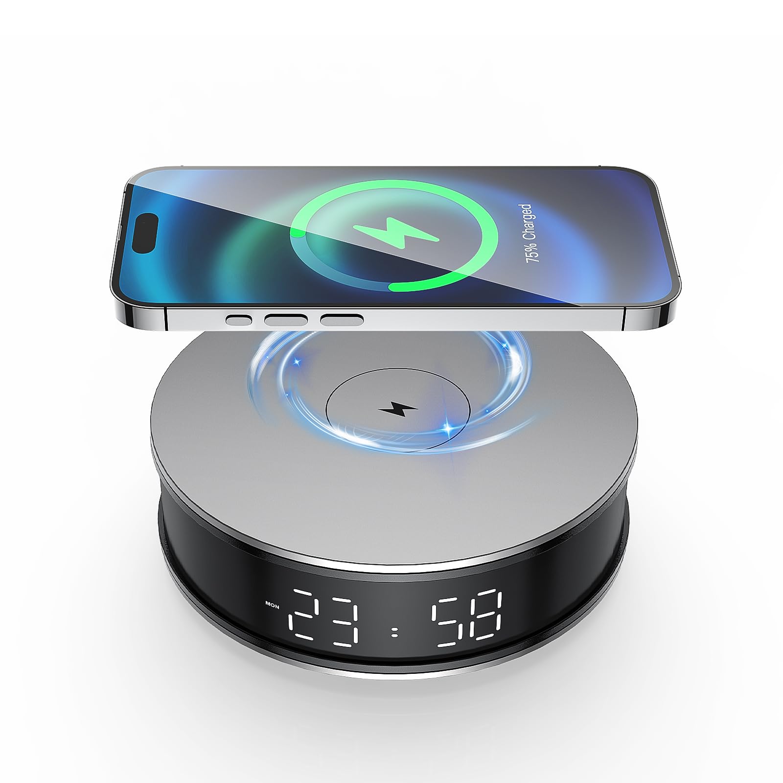 LIZVIE Phone Charger Hidden Camera Wireless Spy Cameras with Night Vision Motion Detection Alarm App Control SD Storage
