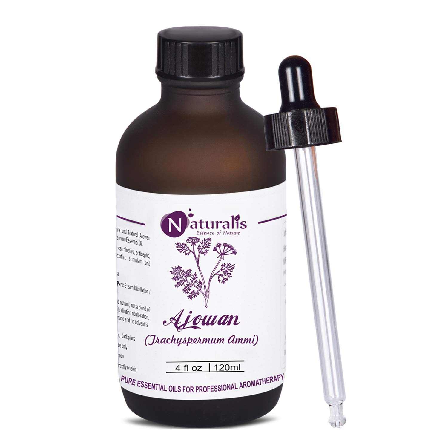 Naturalis Ajwain/Ajowan Essential Oil 120ml