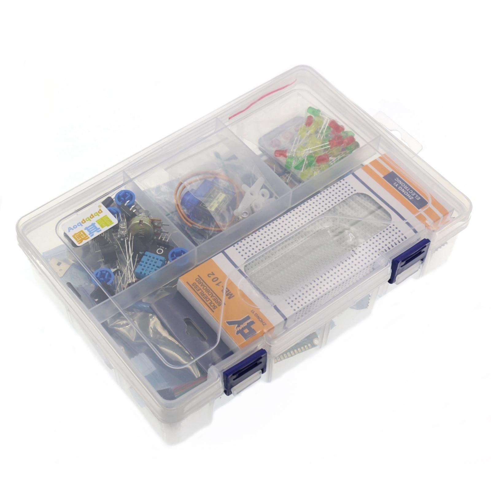 predolo mit Verschiedenen Elektronischen Modulen Super Pro Bauteilen Programmiermöglichkeiten Und Projektaufbau für Laborarbeit Heimstudium, Verbesserte Version