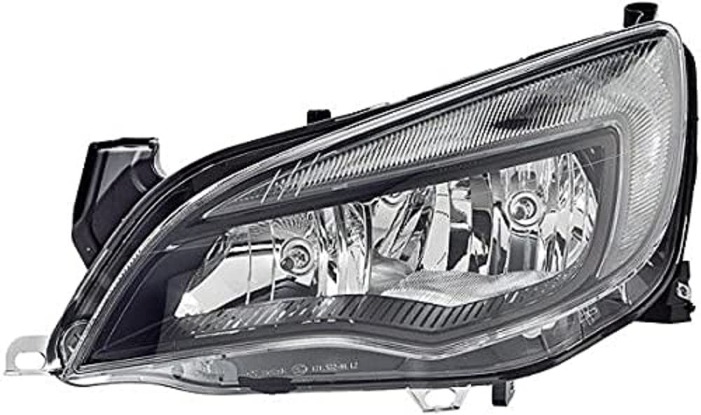 VAUXHALL ASTRA (J) ESTATE Headlight W/Halogen DRL Black (OEM/OES) R/H 2012-2015