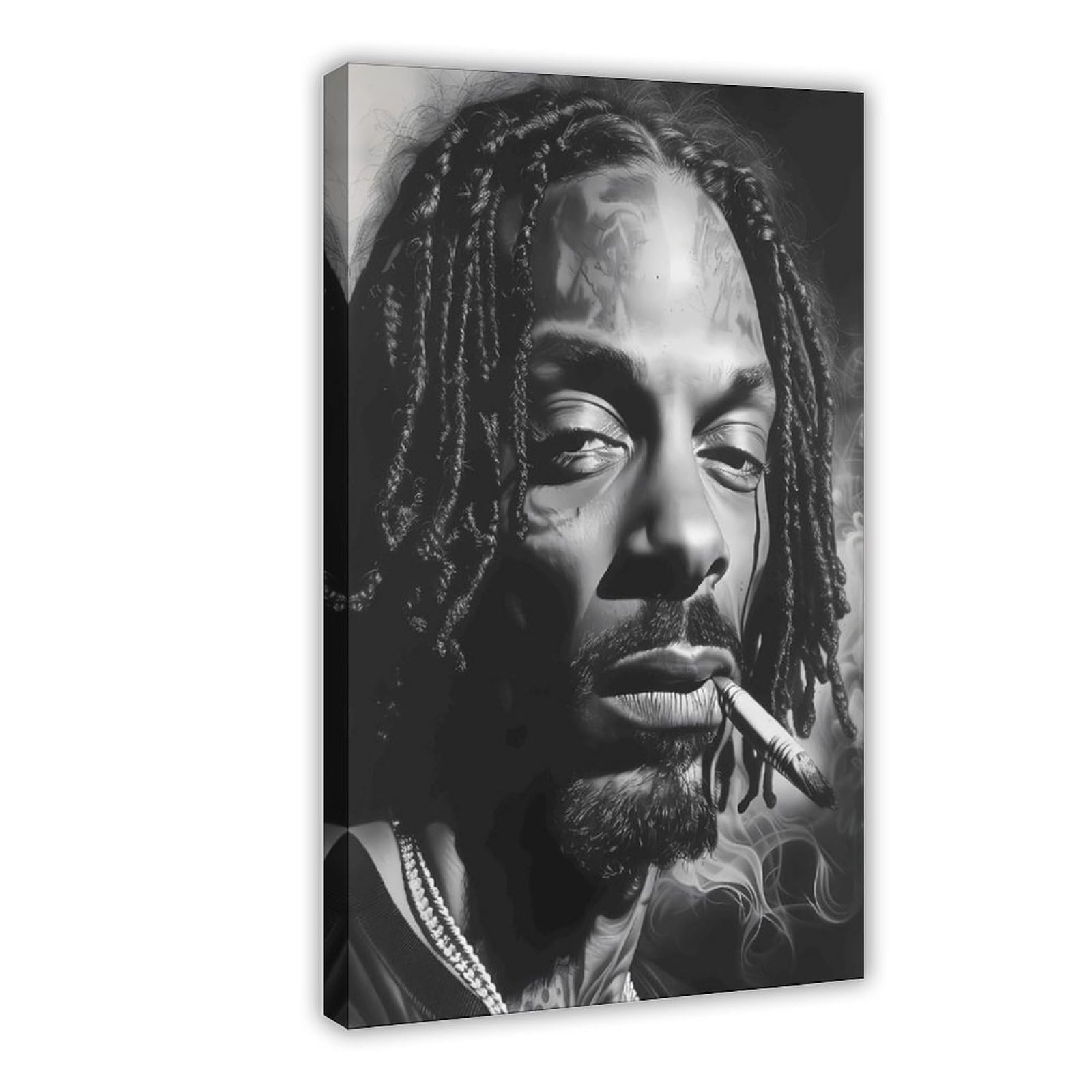 Poster su tela artistica da parete rap hip-hop, decorazione per camera da letto, ufficio, stanza, regalo, 50,8 cm L x 76,2 cm W