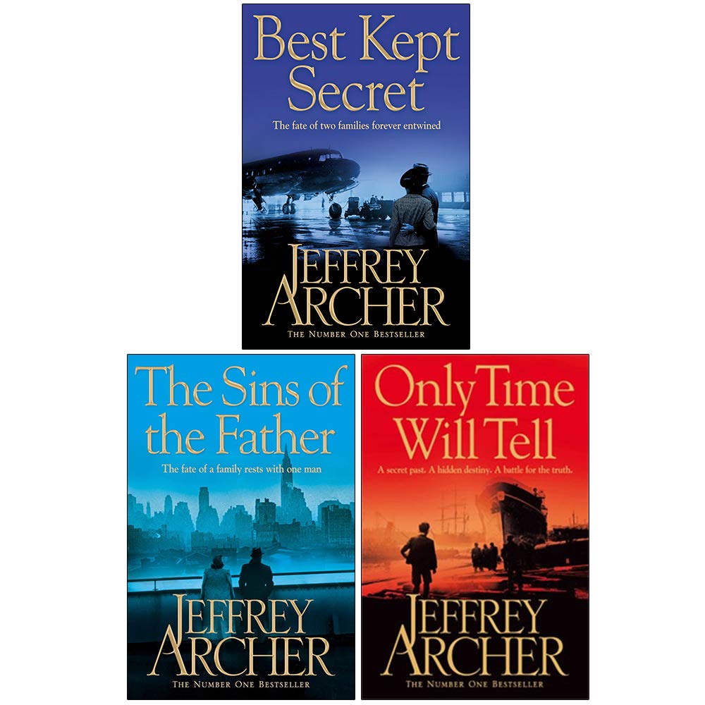 The Clifton Chronicles Collection By Jeffrey Archer 3 Books Set, Best Kept Secret: Book Three of the Clifton Chronicles, The Sins of the Father (Clifton Chronicles) and Only Time Will Tell (Clifton Chronicles))