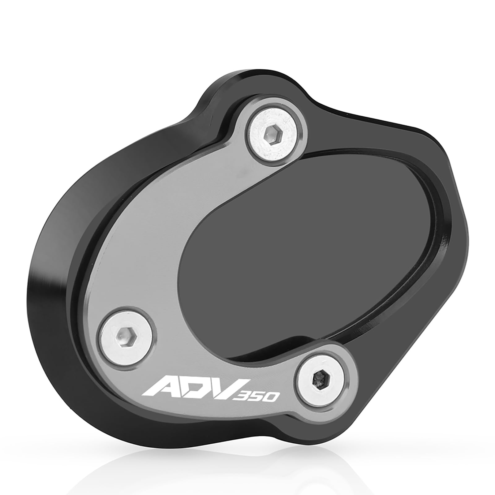 Stojak boczny do motocykla, poszerzenie stopy, podstawka pod płytę do ADV350, ADV 350, 2021, 2022, 2023, 2024, 2025, kolor tytanowy
