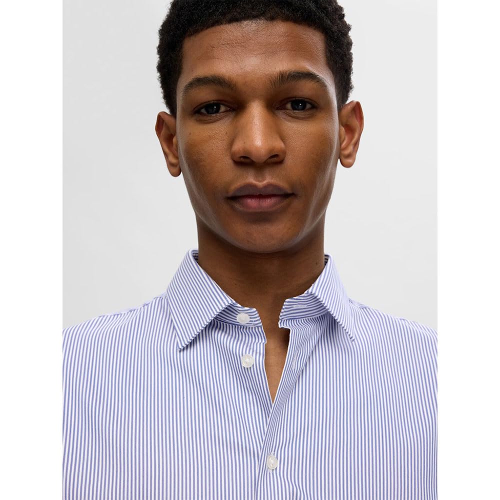 SELECTED HOMME Herren Slhslim-Performance Shirt Ls Noos Hemd