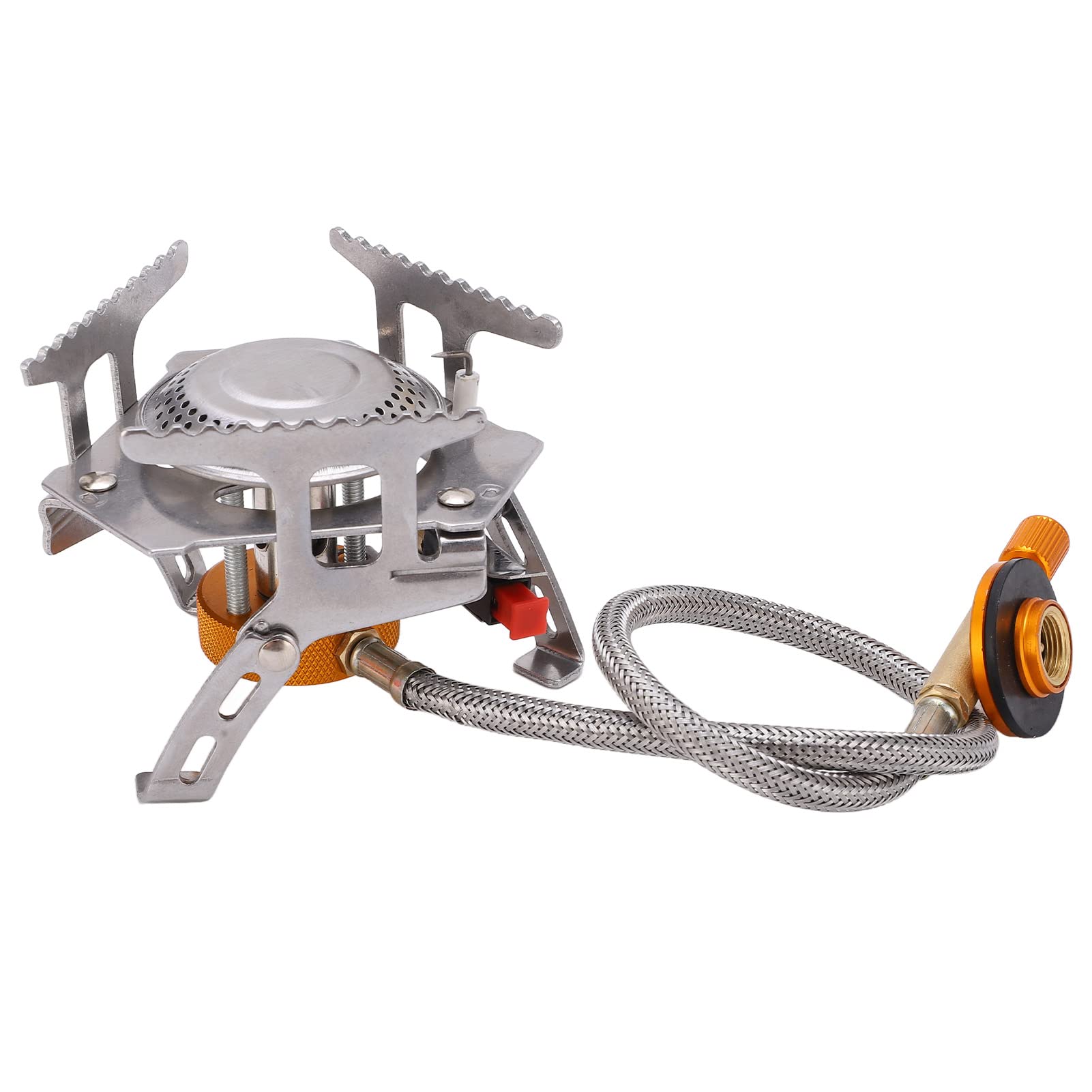 Mini Réchaud De Camping, Réchaud à Gaz Portable Et Pliable Avec Sac De Rangement Pour Camping, Barbecue, Pique-nique