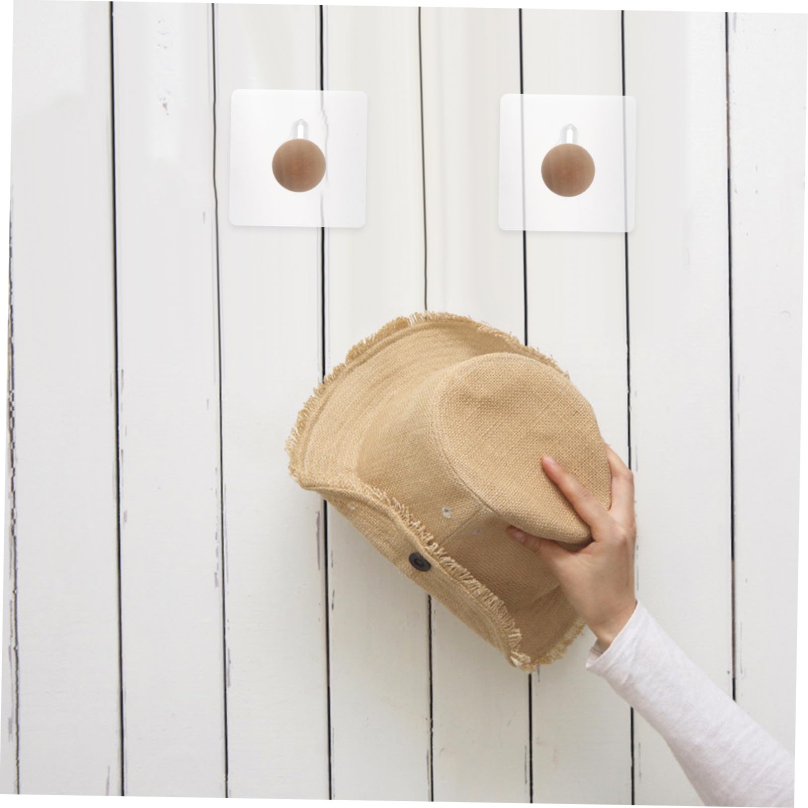 Hemobllo 3 Series Adhesivos Taladro Prácticos De Pared Colgar Sombreros Y Hogar Y Oficina 10 Piezas X 3