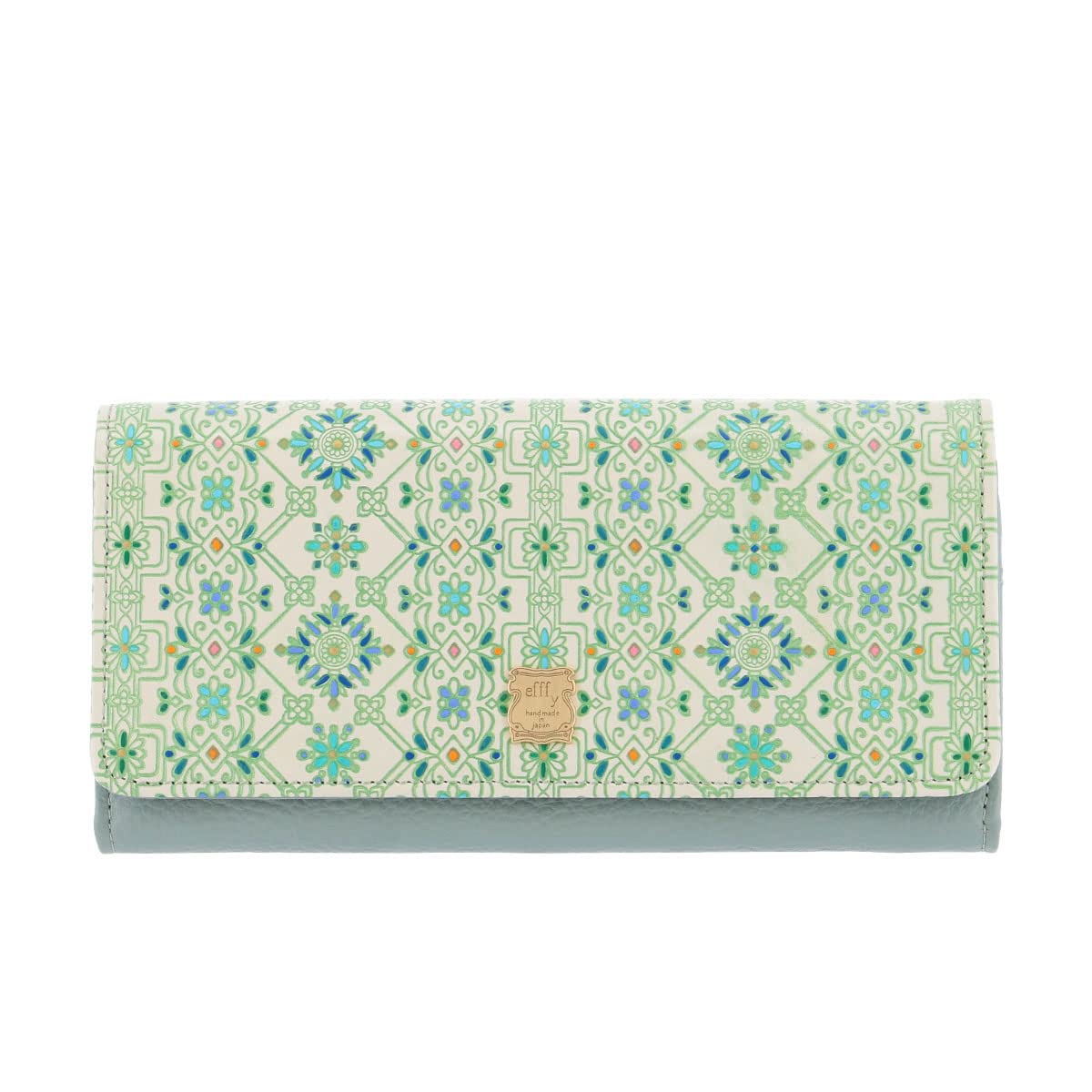 ❤️未使用品級❤️efffy エフィー 友禅文庫 長財布 L字ファスナー ピスタチオ Amazon.co.jp: [efffy] [エフィー] 長財布 レディース 友禅文庫 PD3-13