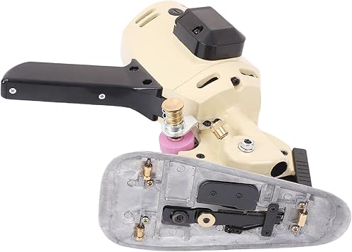 Electric Rotary Fabric Cutter 110V Electric Cloth Cutting Machine 4 Inch Rotary Blade Hand Held Fabric Slitting Machine with Automatic Sharpener for Multi-Layer Clothing,Textiles,Carpet