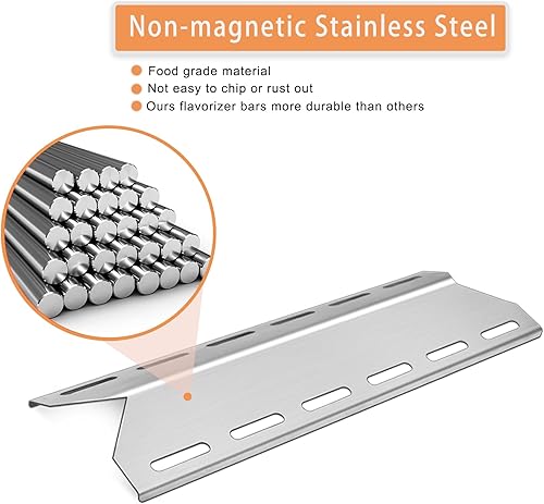 Miniatura 10 de Zemibi - Placa de protección térmica para tienda de campaña de 17 516 pulgadas, piezas de repuesto para Charmglow 720-0234, kits de reparación de