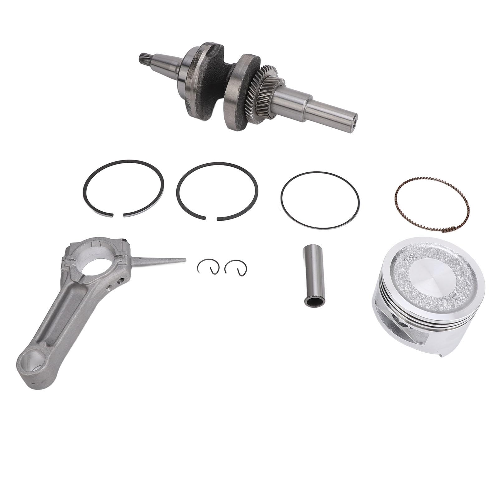 Kit Biella Pistone Motore, Albero Motore in Metallo, Resistente All'usura, per Motore GX390