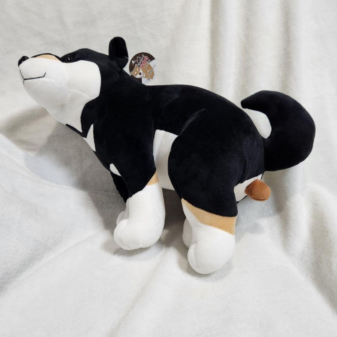 Amazon.co.jp: タグ うんちんぐ DOG ぬいぐるみ 犬のぬいぐるみ 黒
