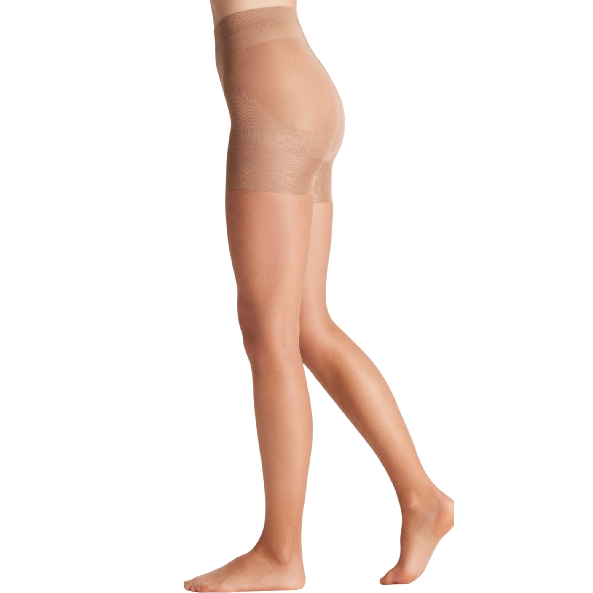 YSABEL MORA - Panty Reductor Invisible 15 Denier para Control de Abdomen y Caderas, Suave y Cómodo, Ideal para Uso Diario, Efecto Moldeador, Talla Única, Serie Bronce.