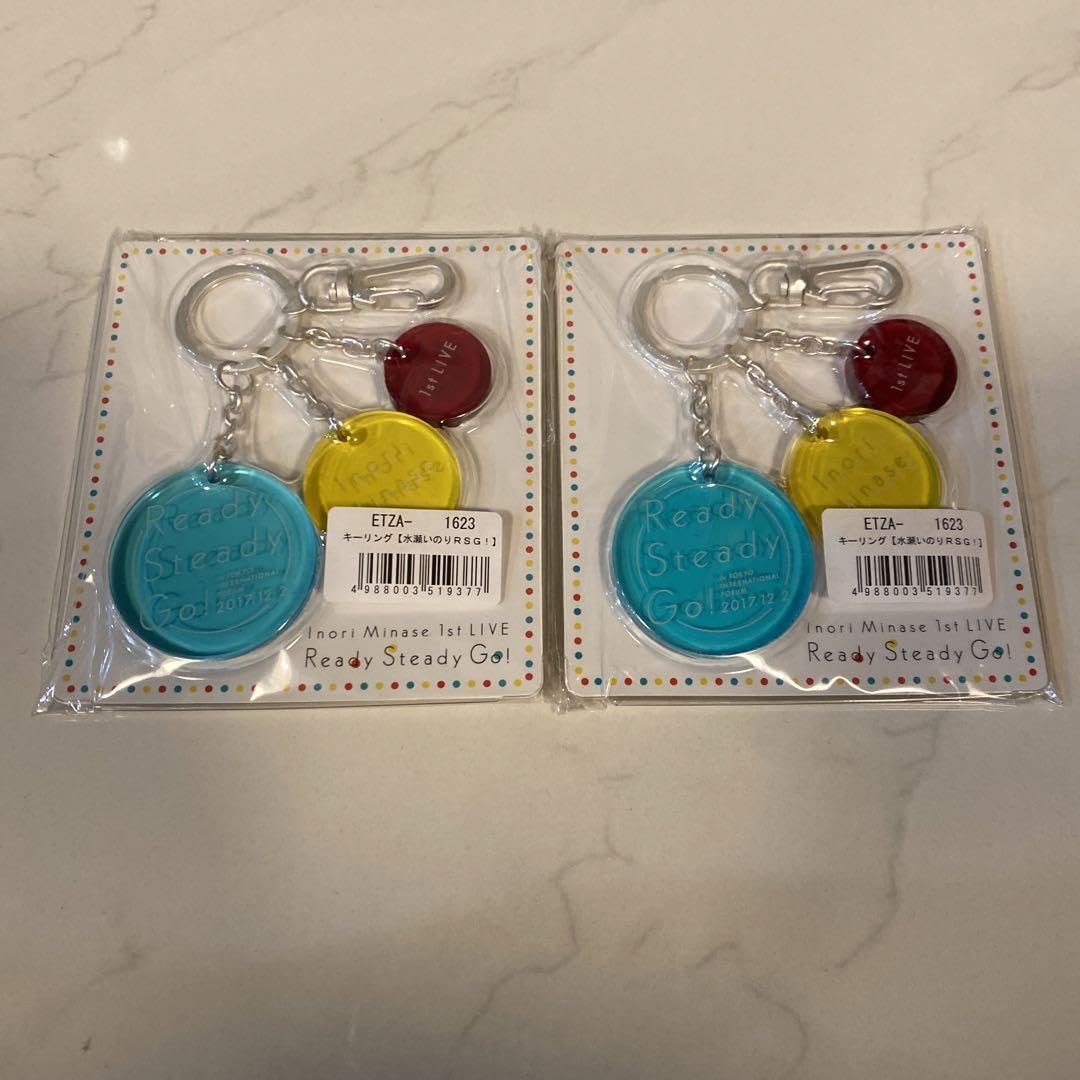 【水瀬いのり】キーリングセット 水瀬いのり ジャケ写アクリルキーリング 6種セット - メルカリ