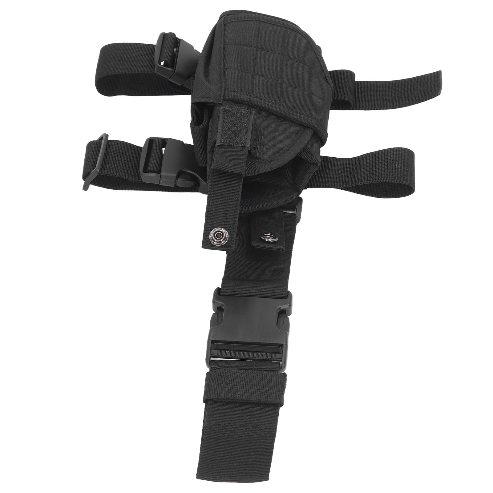 F FABOBJECTS® Adjustable Thigh Bag, Black Drop Leg Bag Hook and Fastener for Outdoor Climbing Running-image-36