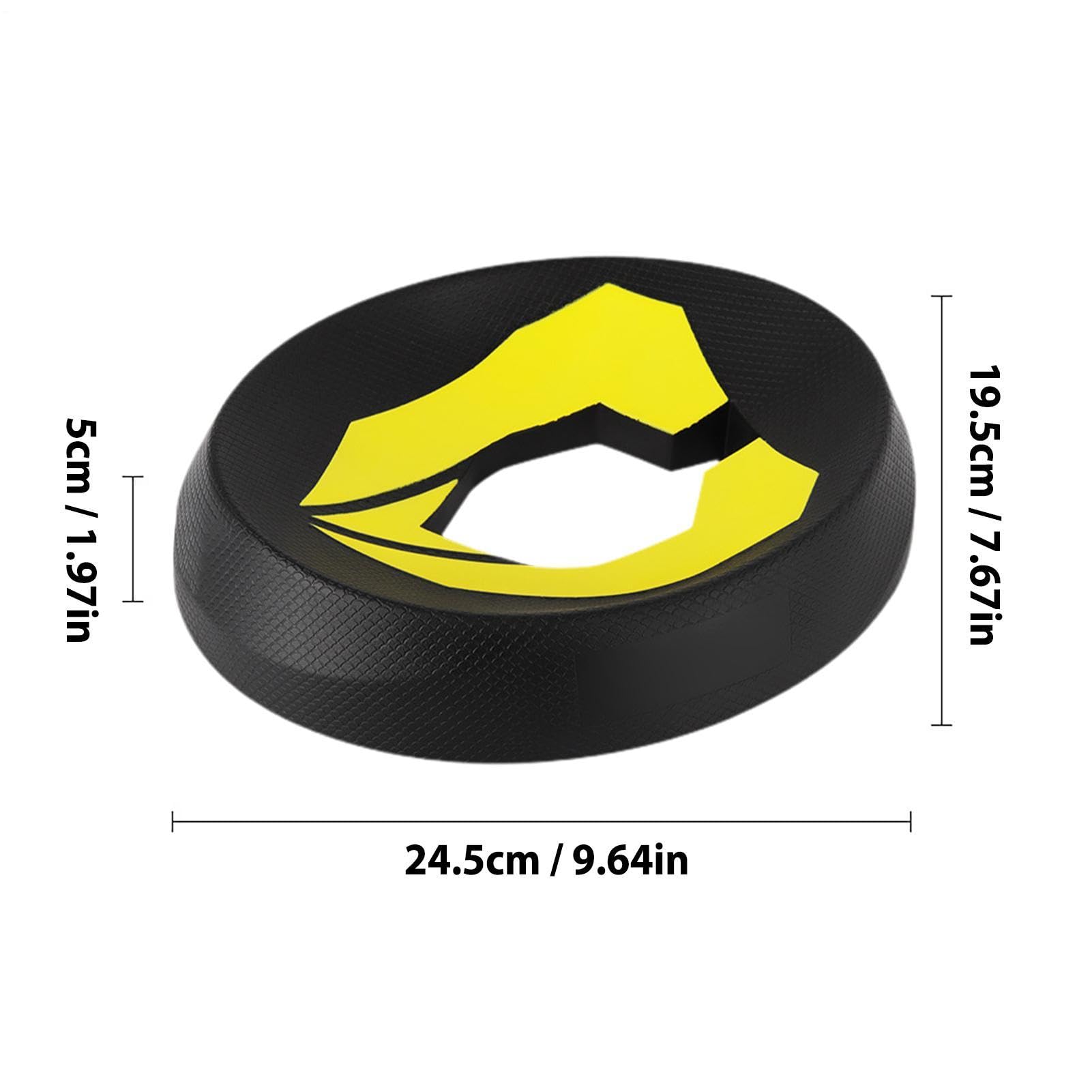 Almohadilla De Servicio para Casco De Moto Antideslizante, Donut Antiarayazos Portátil De PU, Soporte Universal para Casco Integral, Accesorio Multiusos para Taller Y Rodillera