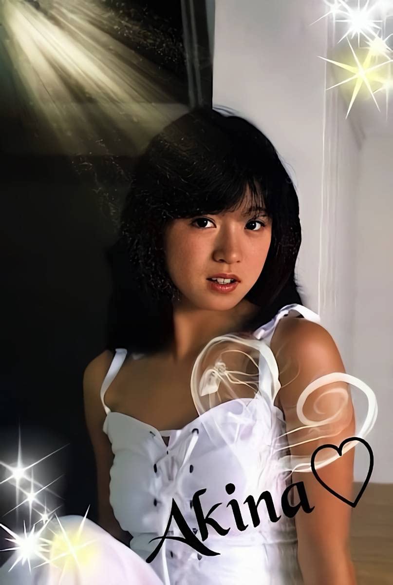 A1超大判 中森明菜 タイトドレス ポスター 中森明菜 ポスター - ノン