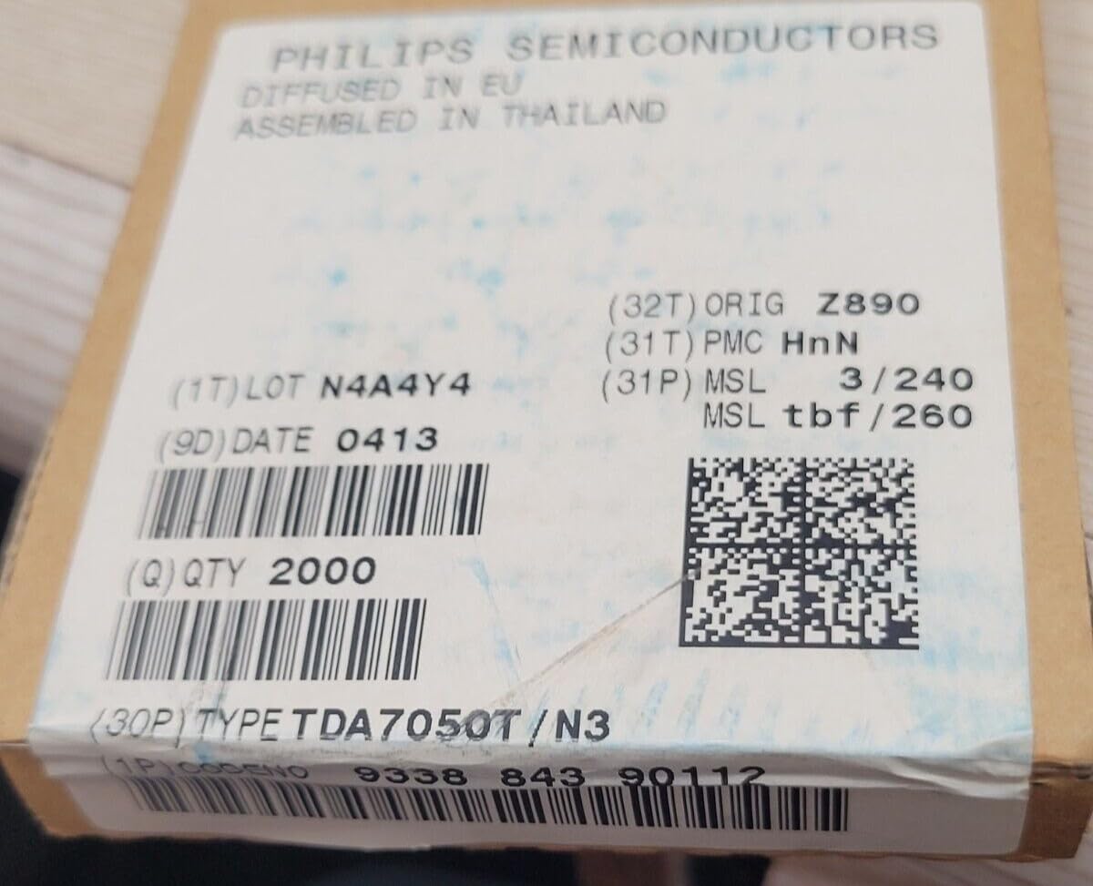 (1 PC) TDA7050T/N3 Compatible with Philips