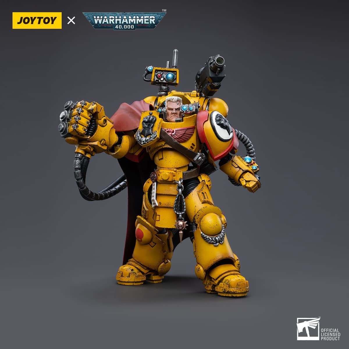 JOYTOY ウォーハンマー　インペリアルフィスト 三点セット JOYTOY 1/18 『ウォーハンマー40K：ホルスの大逆』インペリアル