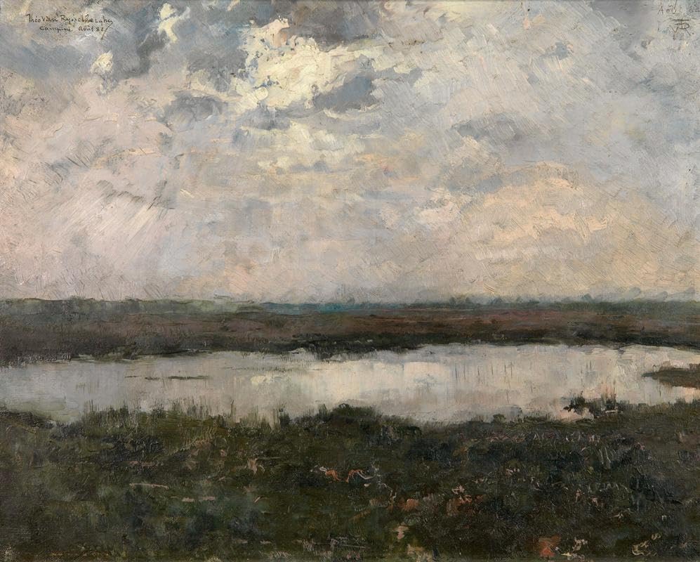 Pool in the Kempen (1882) 14x11 UnFramed Art Print Poster Ready for Framing by Theo Van Rysselberghe