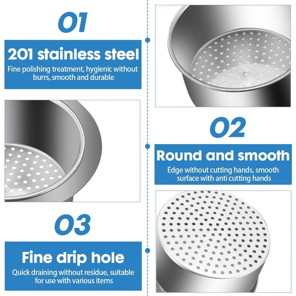 Colador de Acero Inoxidable en Forma de Cisne para Fregadero, Swan Sink Strainer Basket