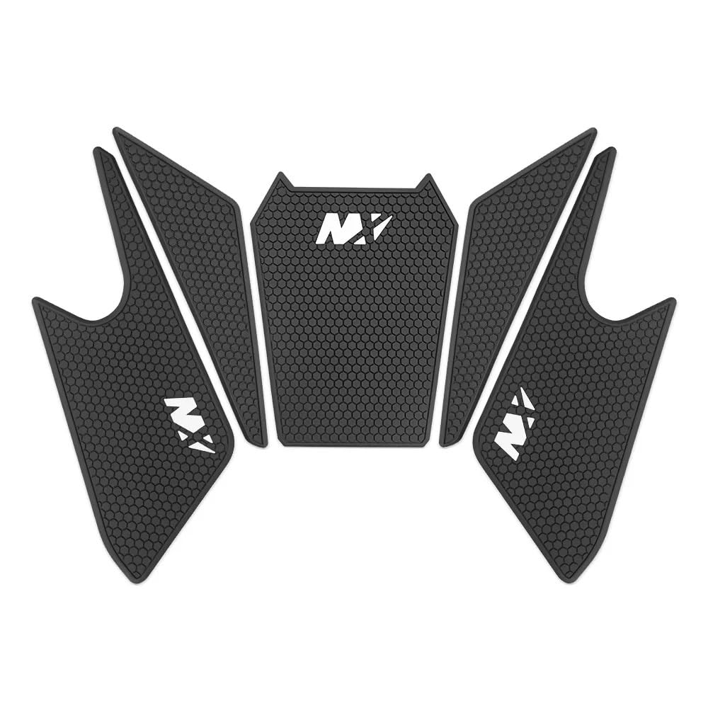 Motorcycle Fuel Tank Sticker Motorcycle Fuel Tank Pad Protector Sticker Decal Fuel Tank Knee Pad for NX 500 Nx500 NX400 Nx400 2023 2024 Fuel Tank Sticker