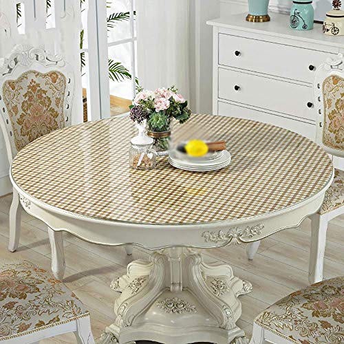 Nappe de table basse facile à nettoyer finies les taches de PVC