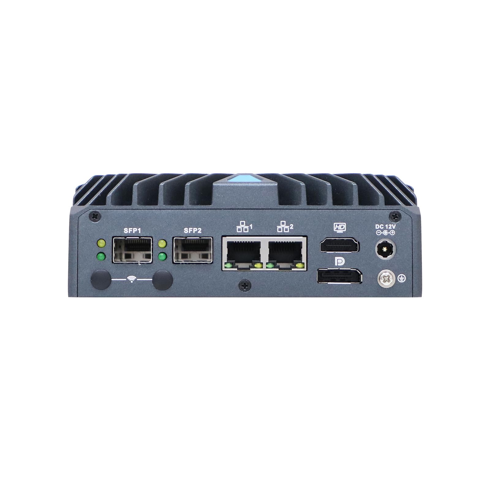 Micro Firewall Appliance, Mini PC, PFSense, Mikrotik, OPNsense, VPN, Router PC, N150, RX22, 2 x 2.5GbE LAN, 2 x SFP+ 10GbE, 2 x 3-PIN Phoenix Terminal COM, 8G RAM, 128G SSD