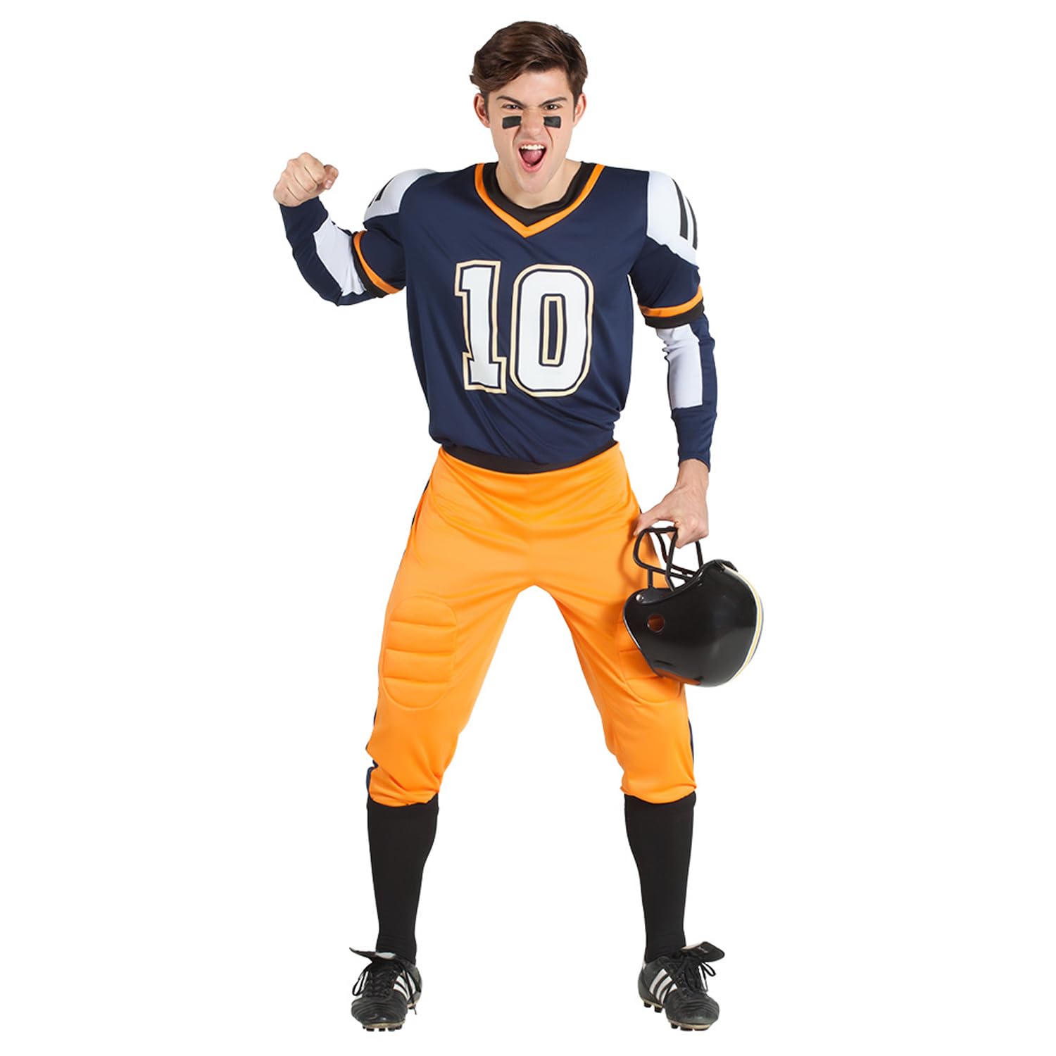 Boland 84442 Player Adult American Football Costume, Multicoloured, S