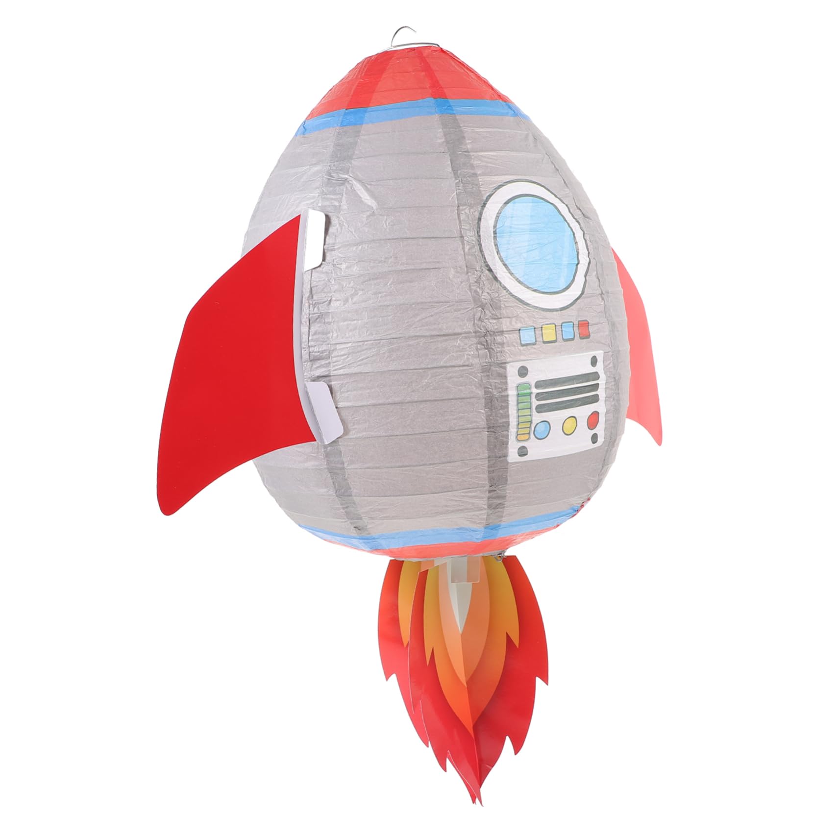 VINTORKY Space Lantern Shaped Lanterns Decorations Party Decorations for Boys Room Decor Birthday Decor s for Party Hanging Iron Paper