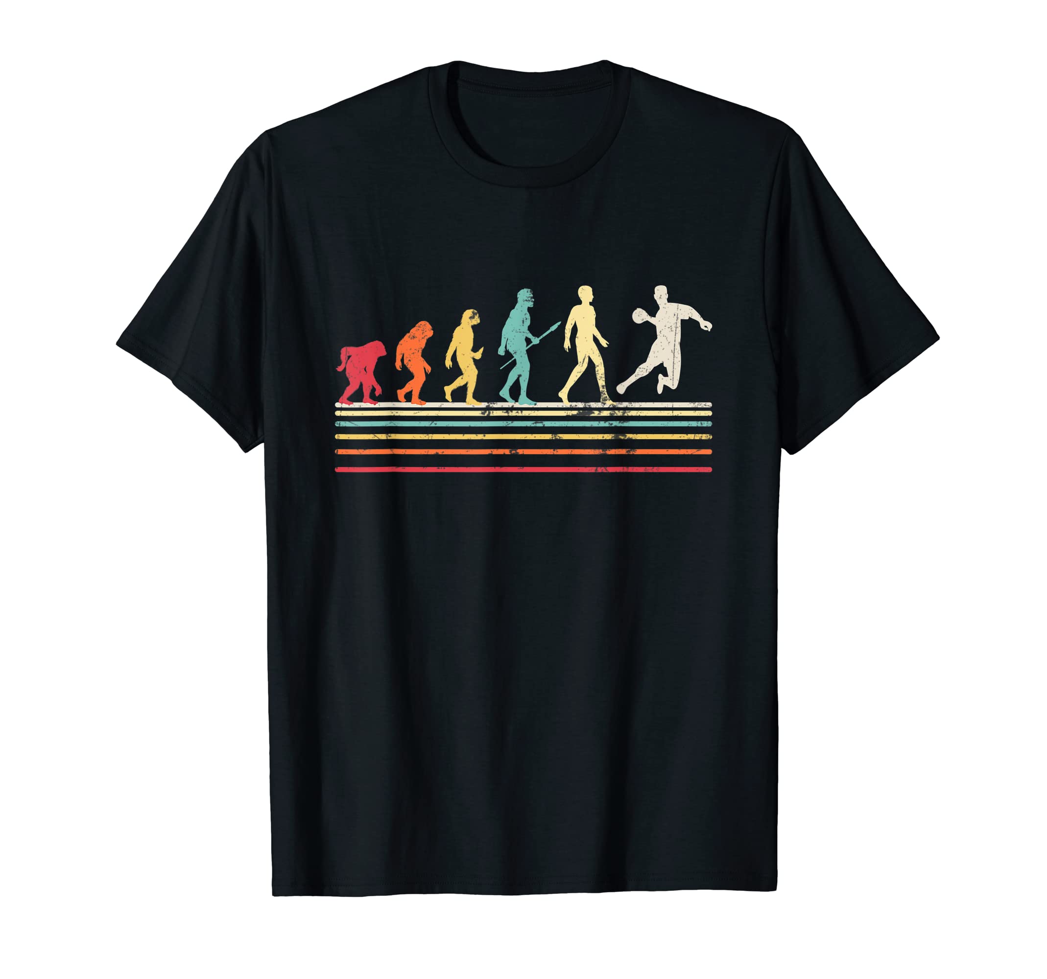Funny Evolution Handball MagliettaEvolution Handball Gift for Player Handball Evolution T-Shirt