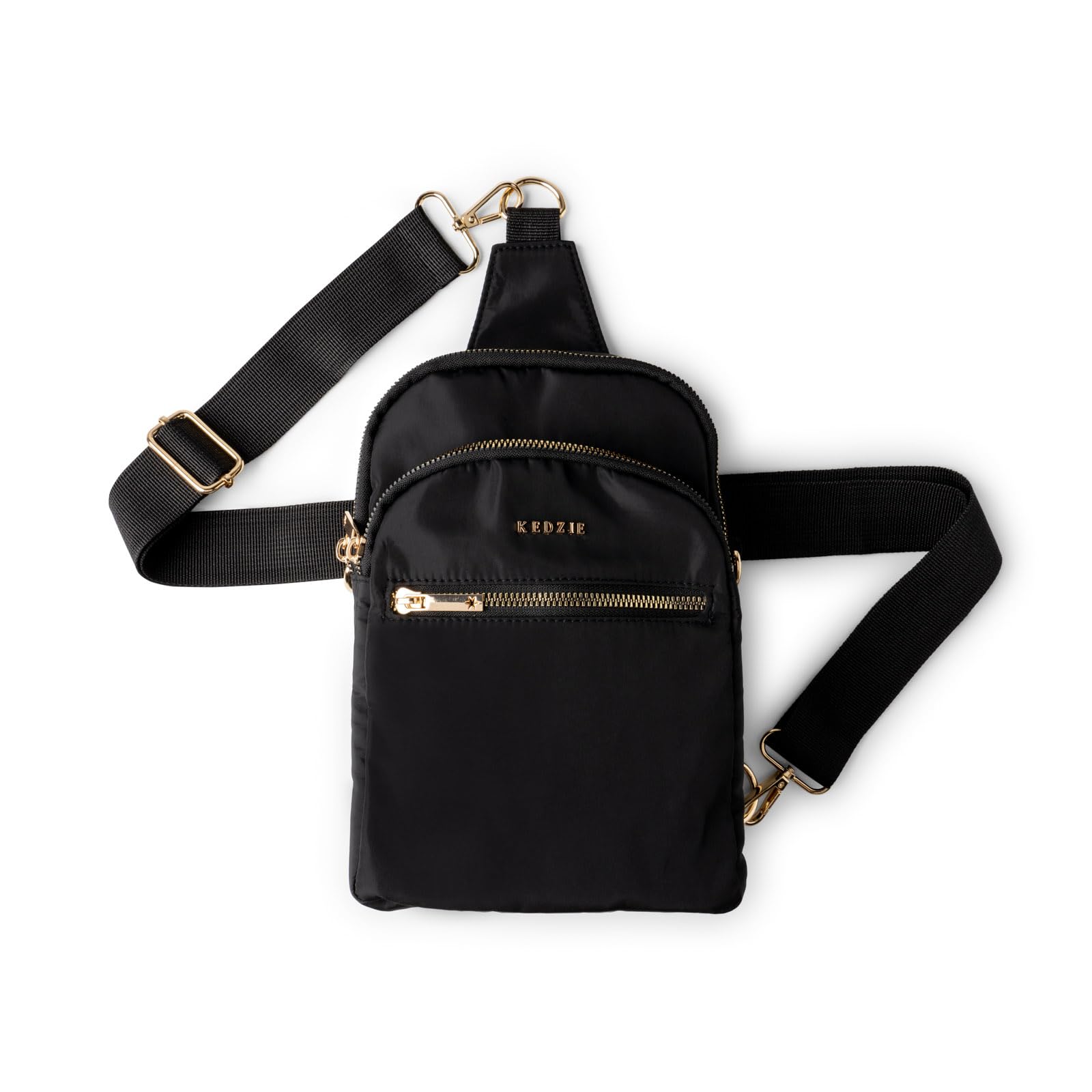 KEDZIE Roundtrip Convertible Sling Crossbody Bag for Women with Adjustable Strap
