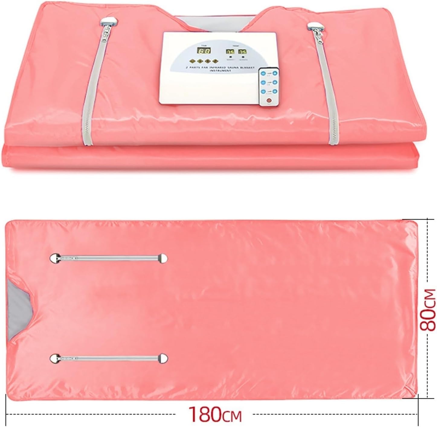 自宅サウナ 遠赤外線マット110V サウナカーペット かねつ 排湿、排寒 家庭用 チムジルバンカーペット 3ゾーン温度調整 防水＆安