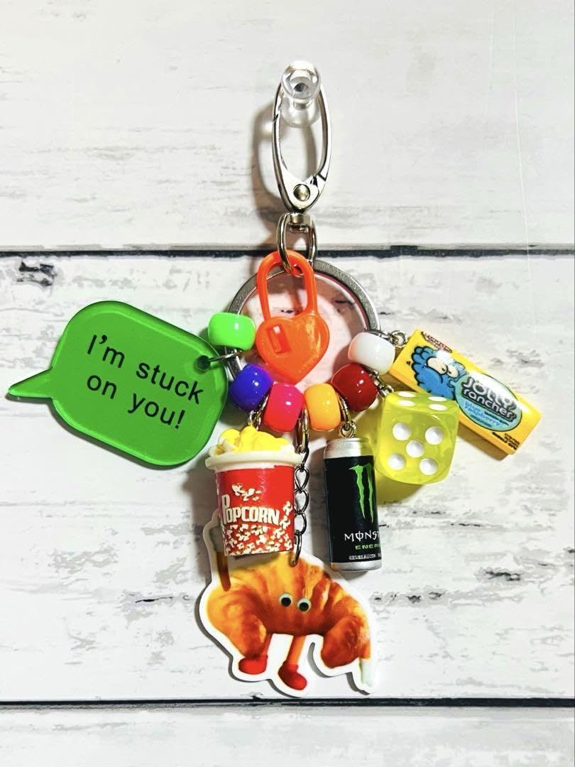 Amazon.co.jp: じゃらじゃらキーホルダー パンチャーム アメリカン雑貨