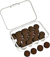 Vista 1 de Gejoy Juego de 20 puntas de repuesto para taco de billar con caja de almacenamiento para billar