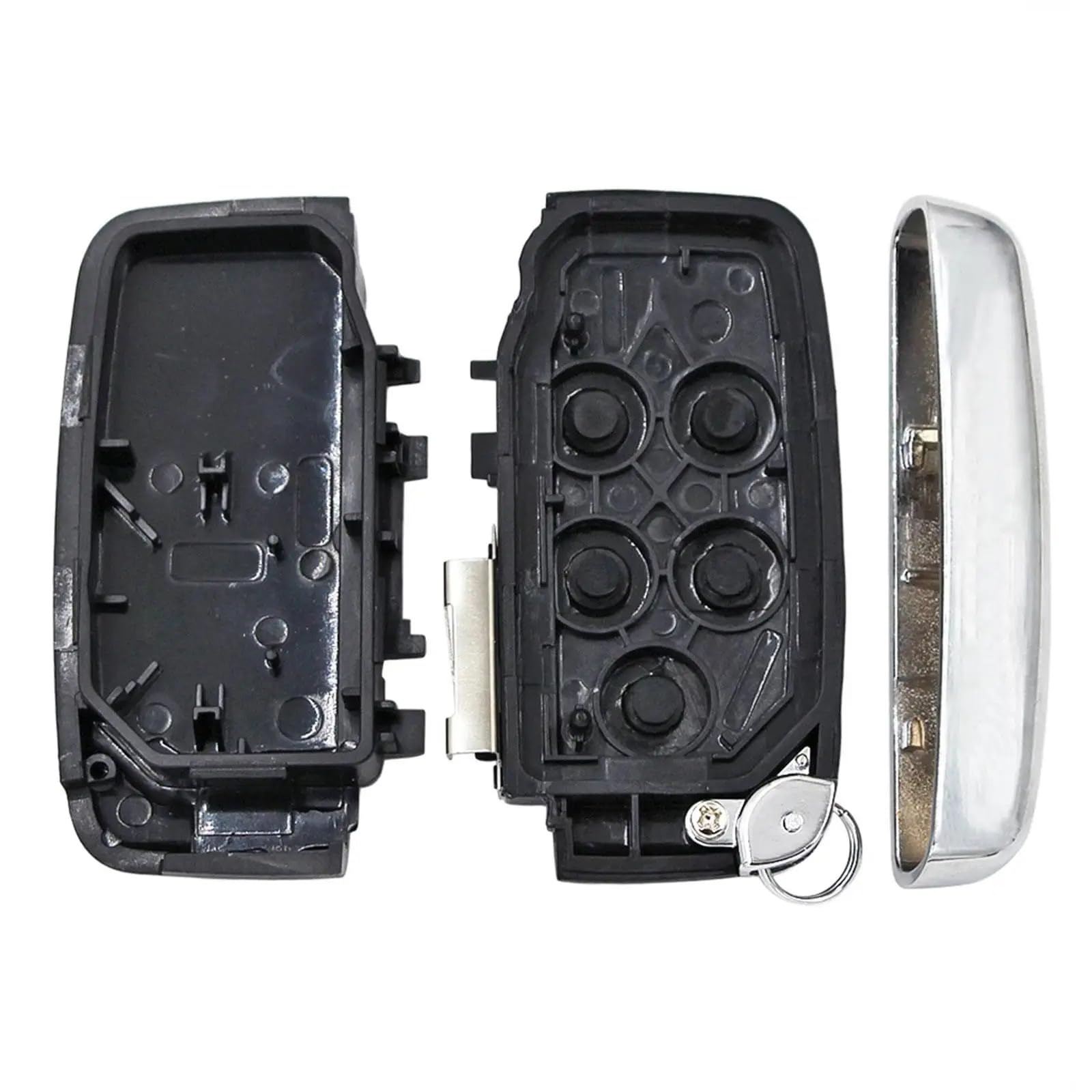 Custodia a guscio per chiave auto remota Land Rover Range Rover Discovery 4 Freelander Sport Evoque Jaguar XJ XJL XF