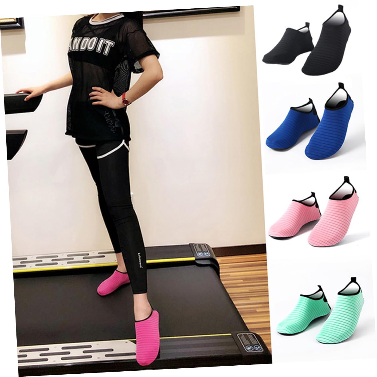 SHERCHPRY 2 pares de calcetines de yoga para hombre, calcetines atléticos, calcetines para niños, calcetines para mujer, calcetines para mujer, calcetines para hombre