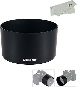 Amazon | JJC ET-77 可逆式 レンズフード Canon RF 85mm F2 Macro IS Amazon | JJC ET-77 可逆式 レンズフード Canon RF 85mm F2 Macro IS