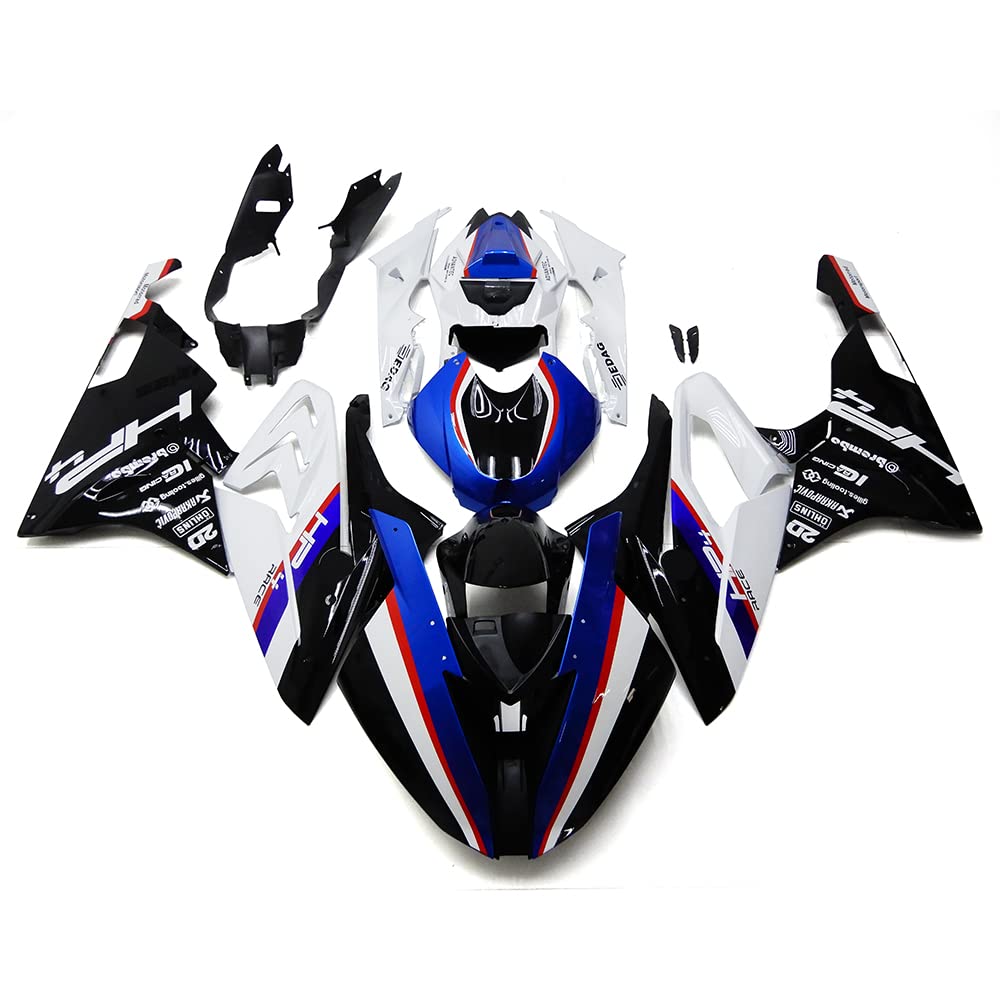 Black White Blue Racing Fairing Kit fit for 2016 BMW S1000RR 2015 ABS Plastic Injection Bodywork S1000 RR 15 16