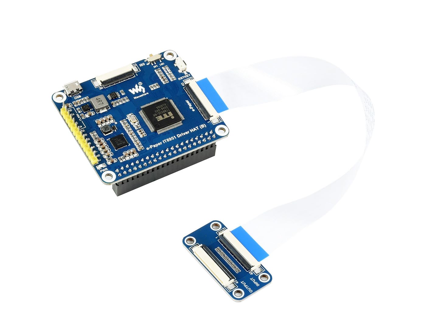 Écran E-Paper 7,3 Pouces 7 Couleurs 800x480 – Module ACeP Pour Raspberry Pi, Arduino, STM32, Faible Conso, Affichage Couleur