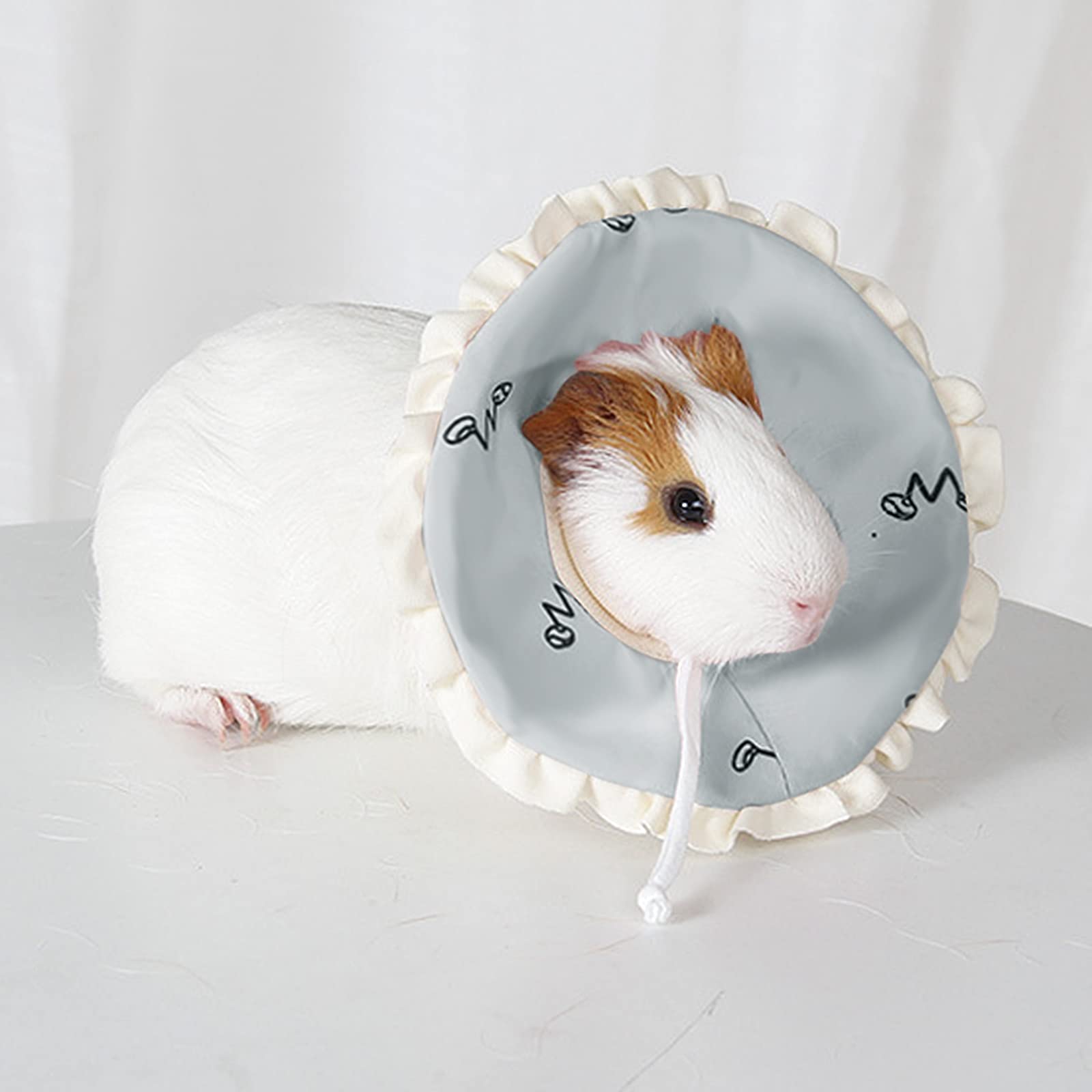 WYFCR Pet Cone Herstel, Grote Hond Verstelbare Elizabeth Herstel Beschermende Kraag, Anti-Bite Lick Veiligheid Hals Cover, voor na Chirurgie Wond Healing, Trimmen Nagels, (Hals omtrek 33-38cm