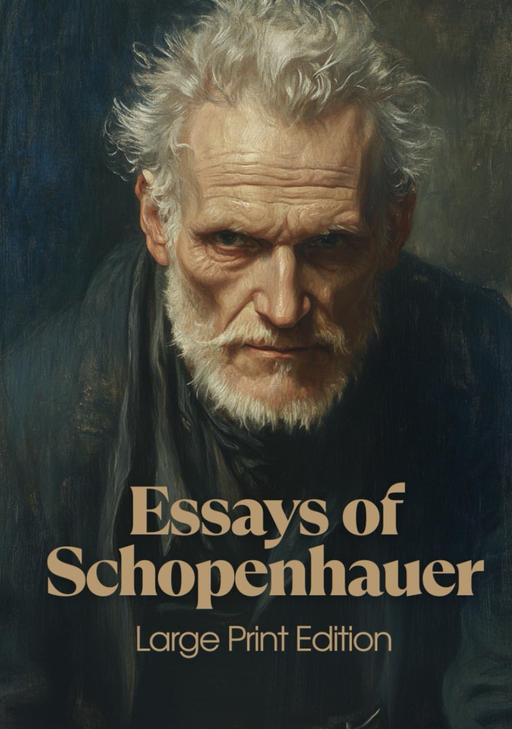 ESSAYS OF SCHOPENHAUER (Large Print Edition): Philosophical Reflections on Will, Suffering, Art, and the Nature of Human Existence