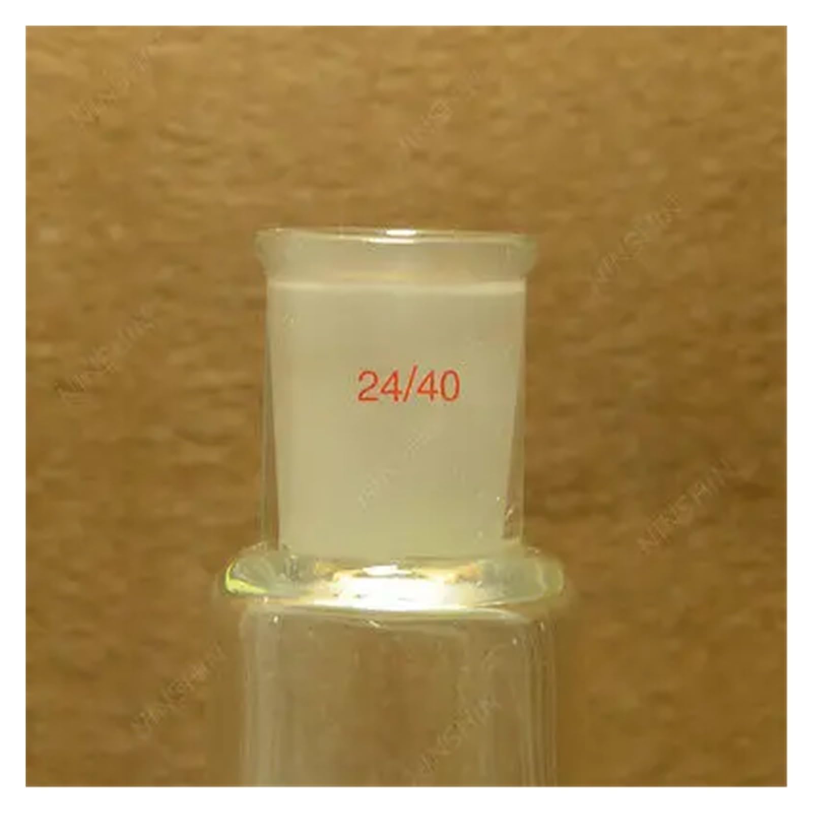 3000 ml, 24/40, 2 cuellos, matraz de vidrio con fondo, 3 L, cuellos gemelos, recipiente químico de laboratorio