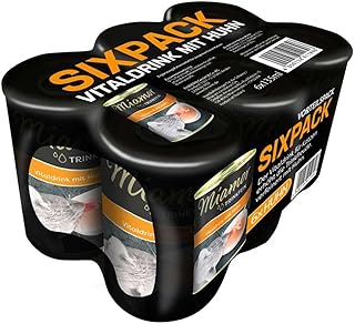 MIAMOR - Vitaldrink | Delicious drink for adult cats to promote fluid intake. Supplementary food in a tin to support kidney function | Drinking fine with chicken 4 x 6 x 135 ml product image