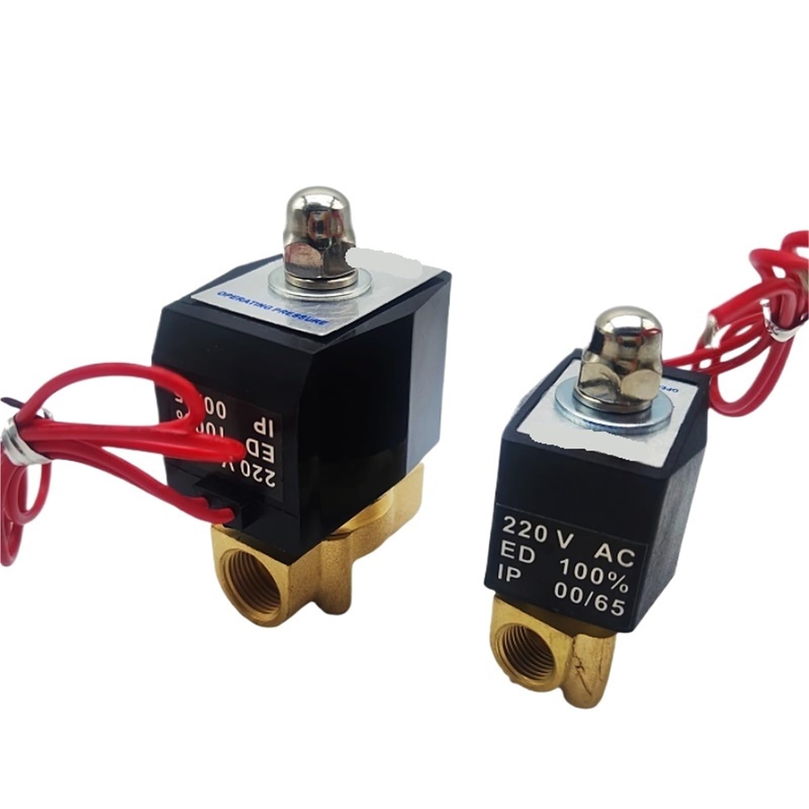 Razajrvbo Dn10 Electric Brass Solenoid Valve Normally Closed(,G_12v_copper Body)